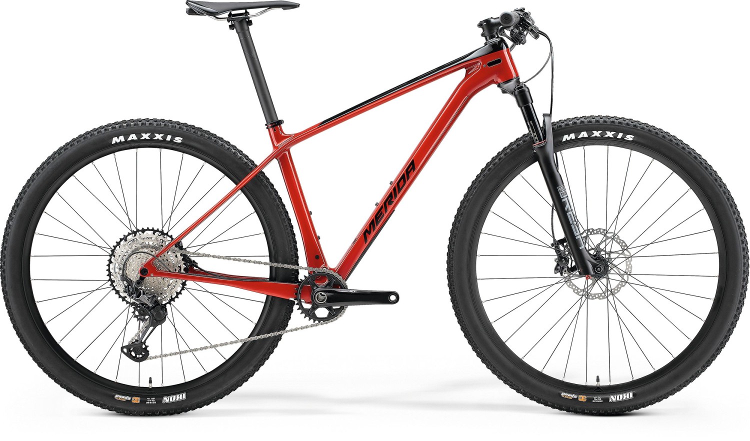 MERIDA BIG.NINE XT 2023 - M(17), Black/X'Mas Red