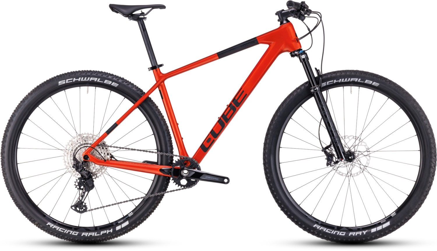 CUBE REACTION C:62 RACE 2023 - 21(XL)", fire orange/black