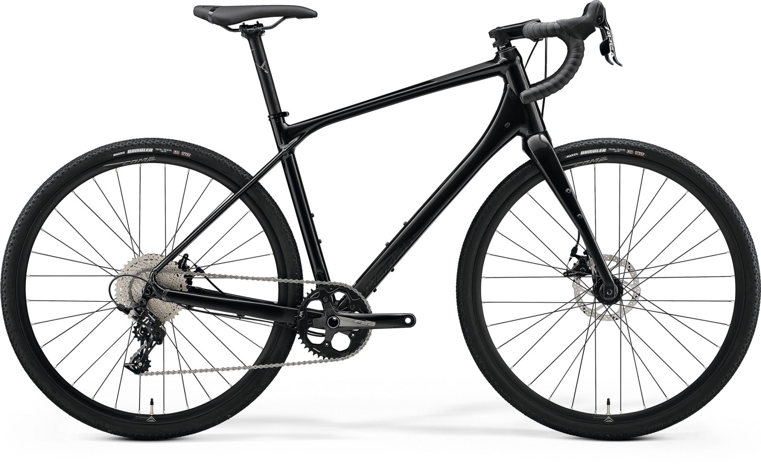 MERIDA SILEX 300 - S Glossy Black(Matt Black)