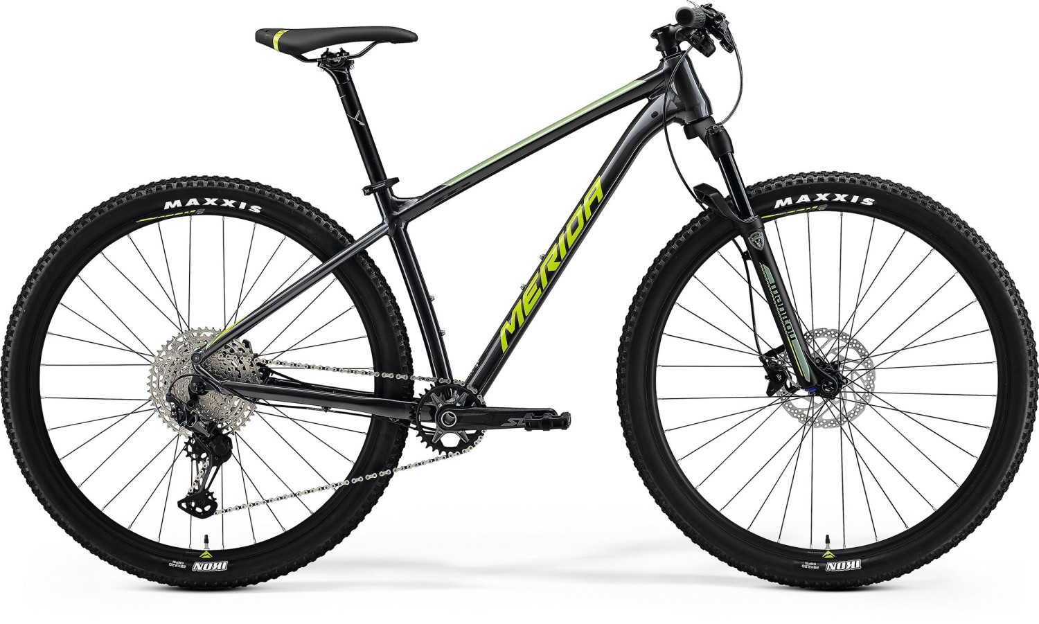 MERIDA BIG.NINE SLX-EDITION 2023 - L(18.5), Dark Silver(Green/Silver)