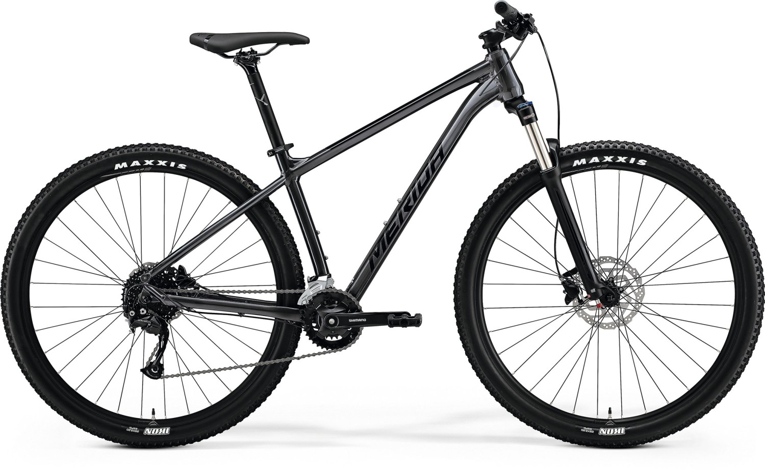 MERIDA BIG.NINE 100-2X 2023 - M(17), Dark Silver(Black)