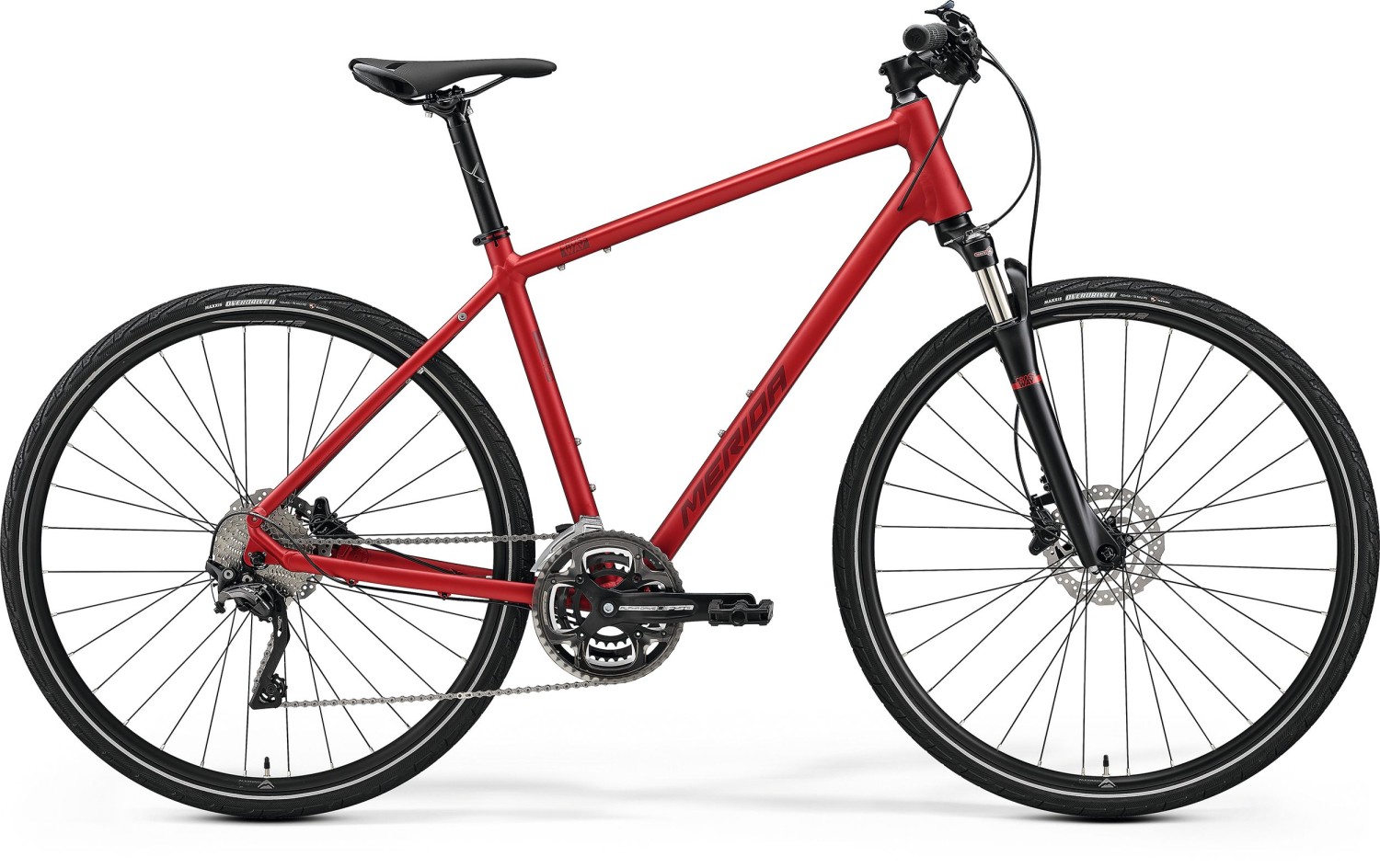 MERIDA CROSSWAY 500 - M(51) Matt Burgundy Red(Dark Red)