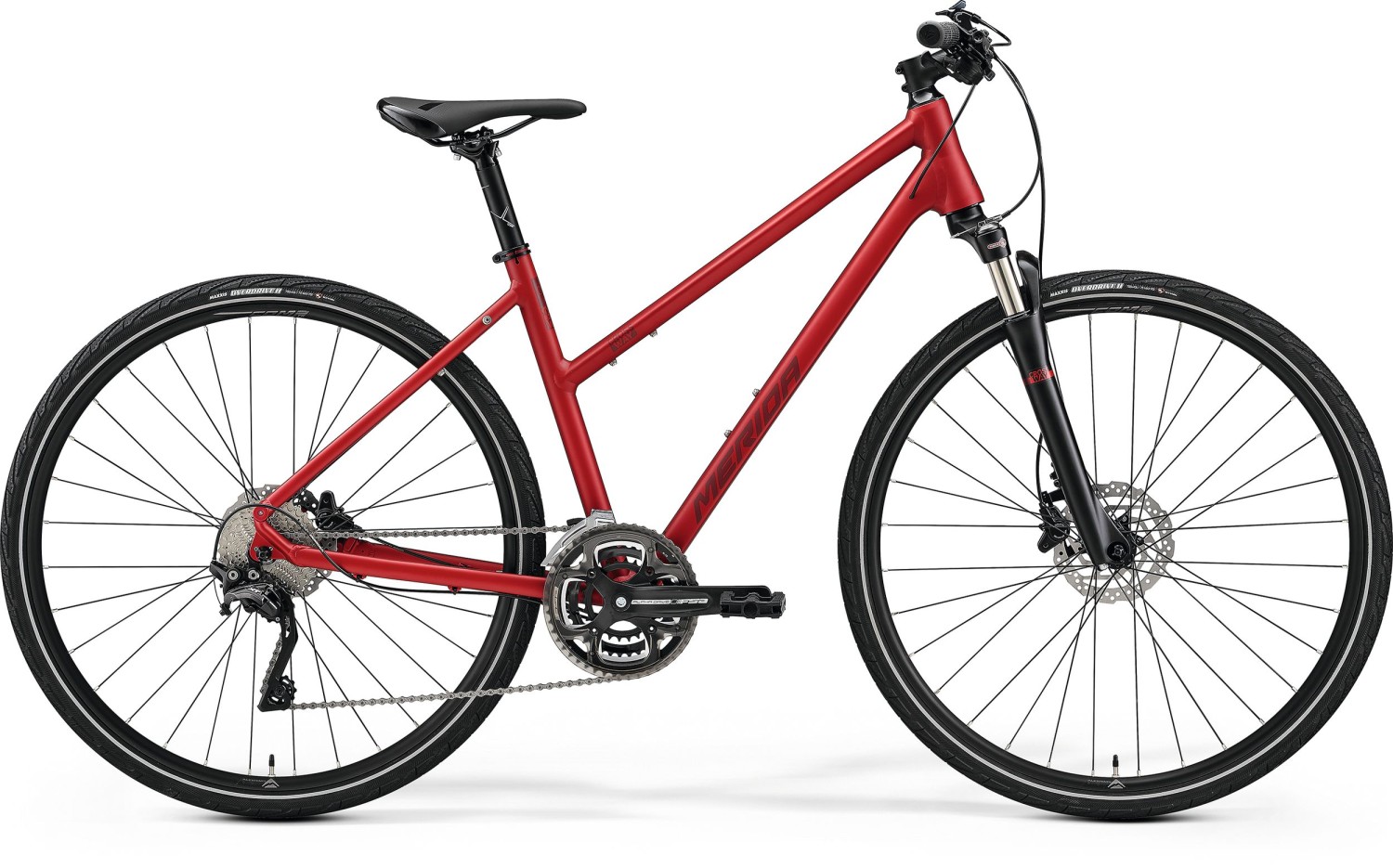 MERIDA CROSSWAY 500 LADY - M(51) Matt Burgundy Red(Dark Red)