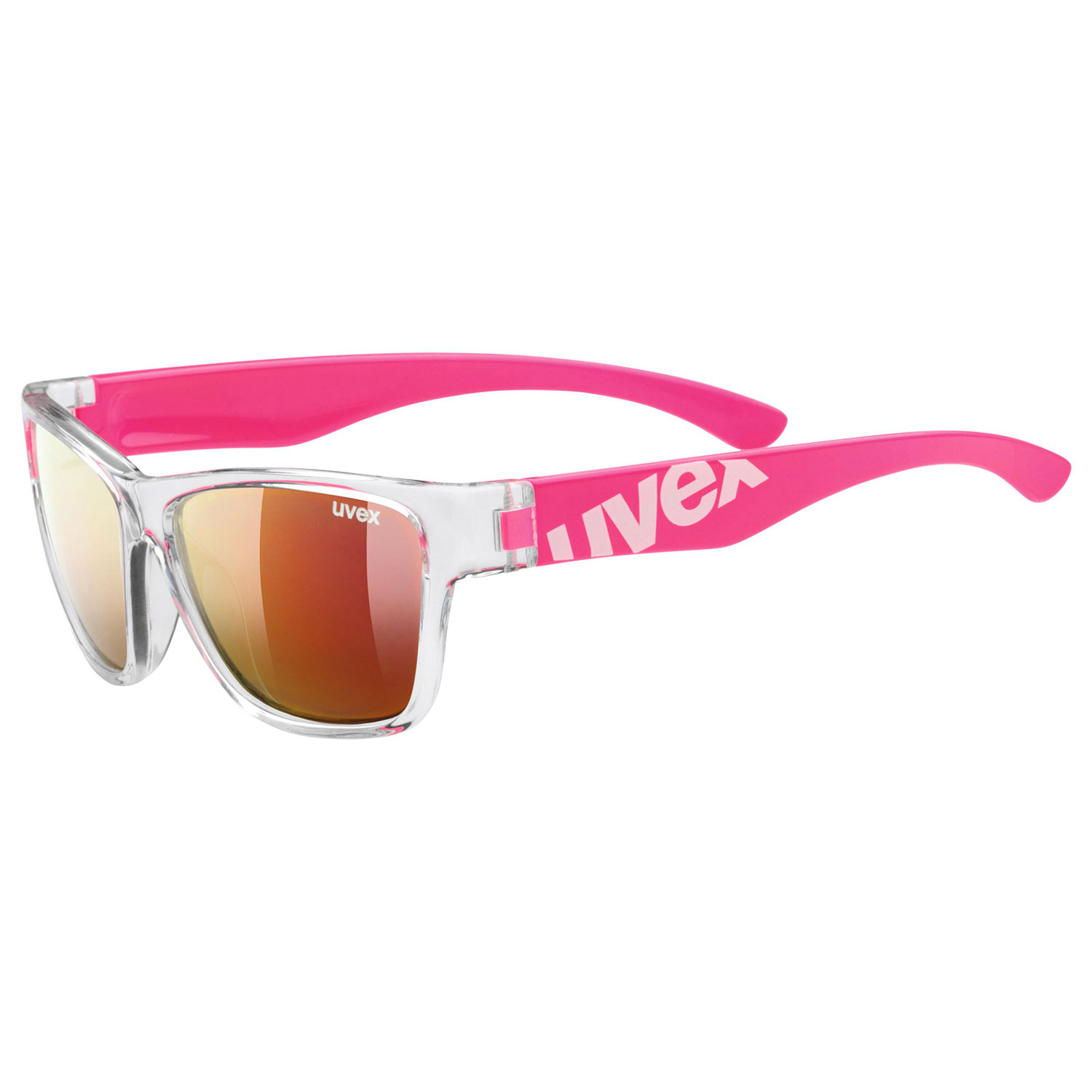 BRÝLE UVEX SPORTSTYLE 508 - Uni CLEAR PINK / MIR.RED