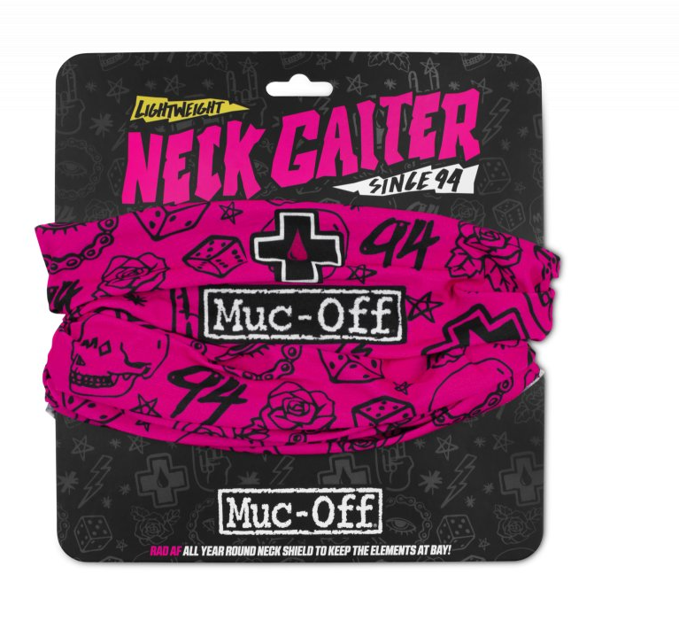 MUC-OFF LIGHTWEIGHT NECK GAITER - RŮŽOVÁ