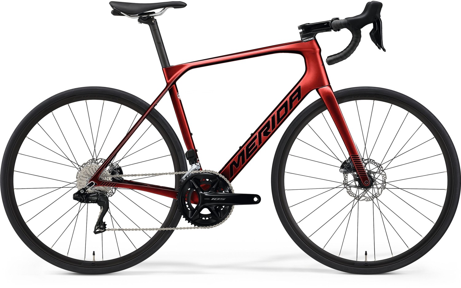 MERIDA SCULTURA ENDURANCE 6000 Di2 - L Burgundy Red(Black)