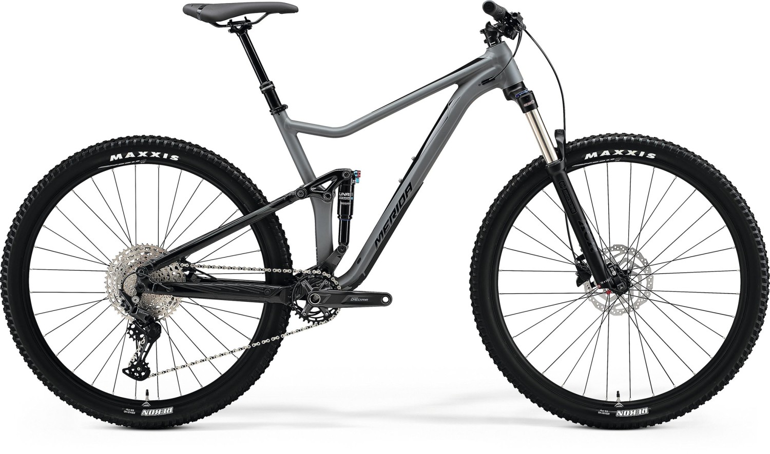 MERIDA ONE-TWENTY 400 2023 - XL(20.5), Matt Grey/Glossy Black