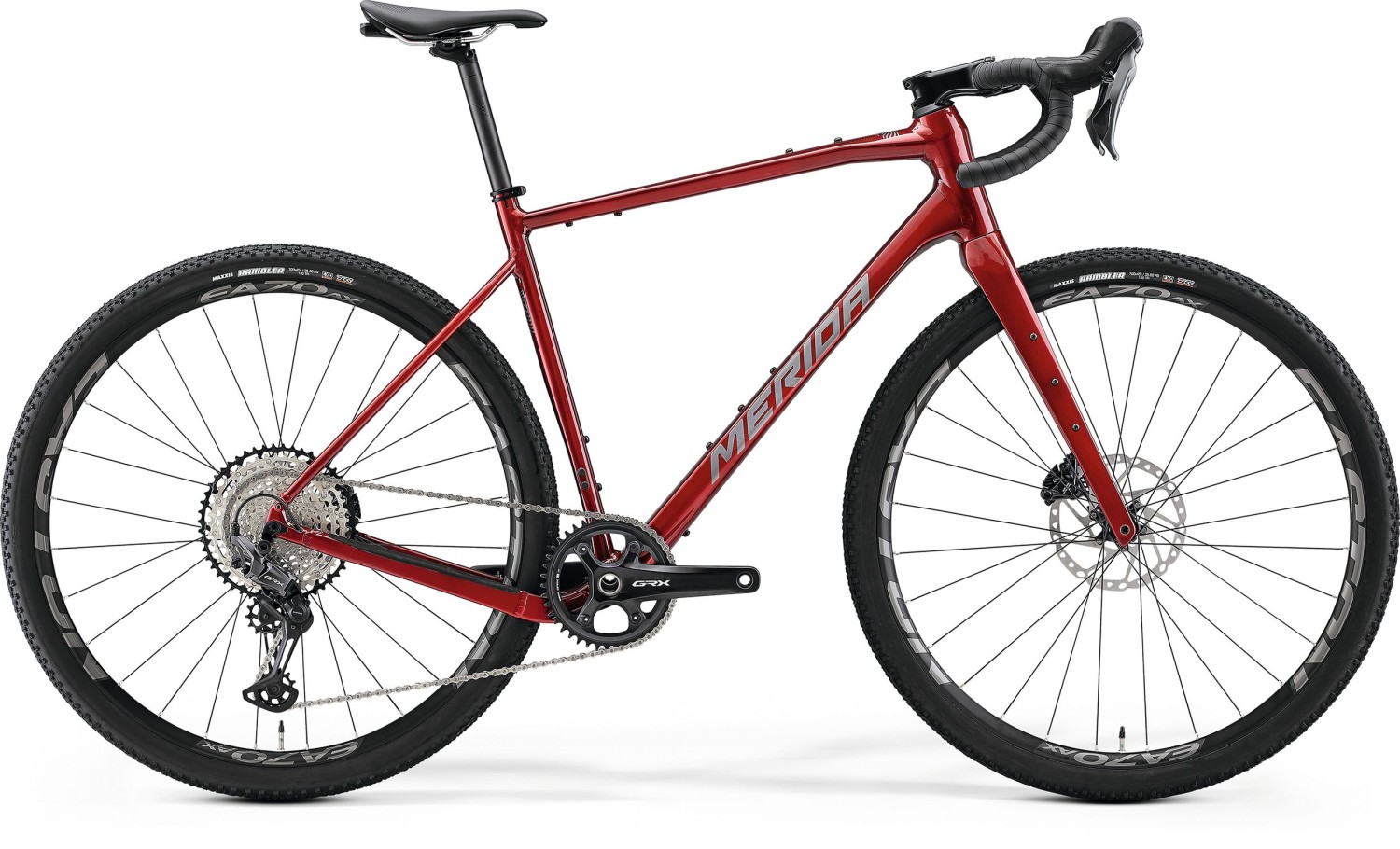 MERIDA SILEX 700 - S Dark Strawberry(Grey/Red)