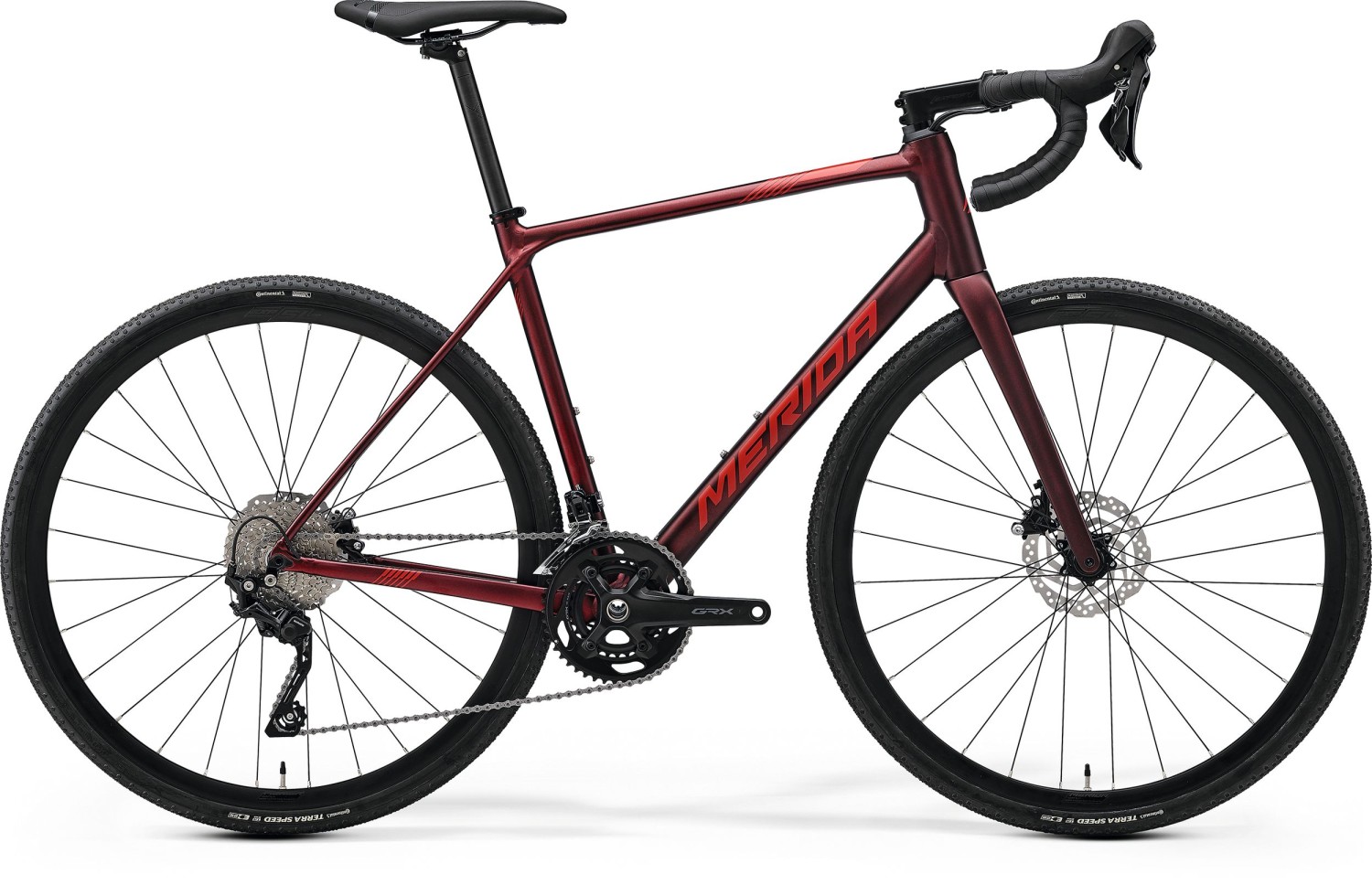 MERIDA SCULTURA ENDURANCE GR 500 - XXS Matt Burgundy Red(Race Red)