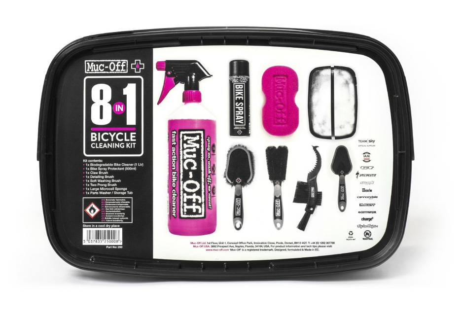 MUC-OFF 8 IN 1 MTB CLEANING KIT - MUC-OFF 8 IN 1 MTB CLEANING KIT