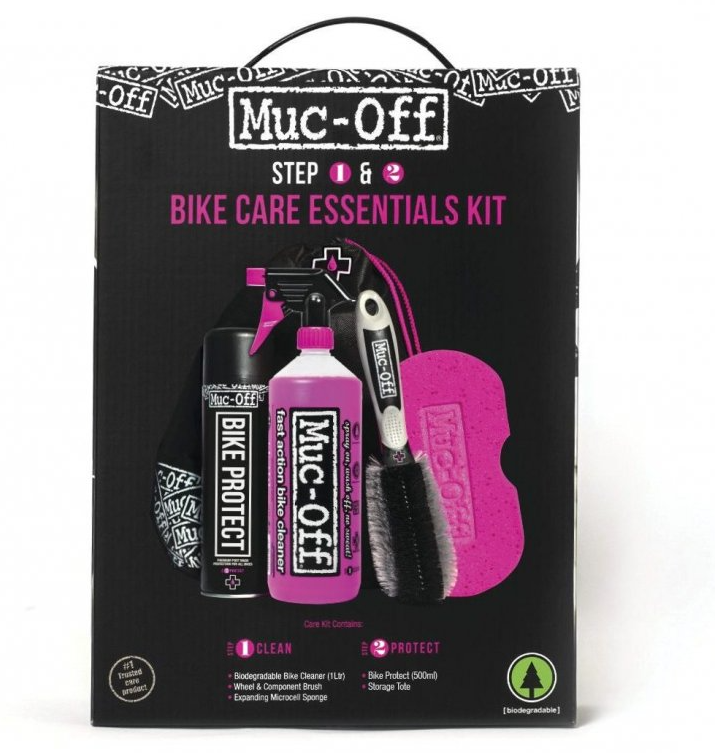 MUC-OFF BIKE CARE ESSENTIALS KIT - MUC-OFF BIKE CARE ESSENTIALS KIT