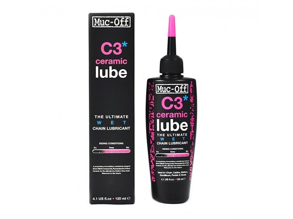 MUC-OFF C3 WET CERAMIC LUBE - 120 ML