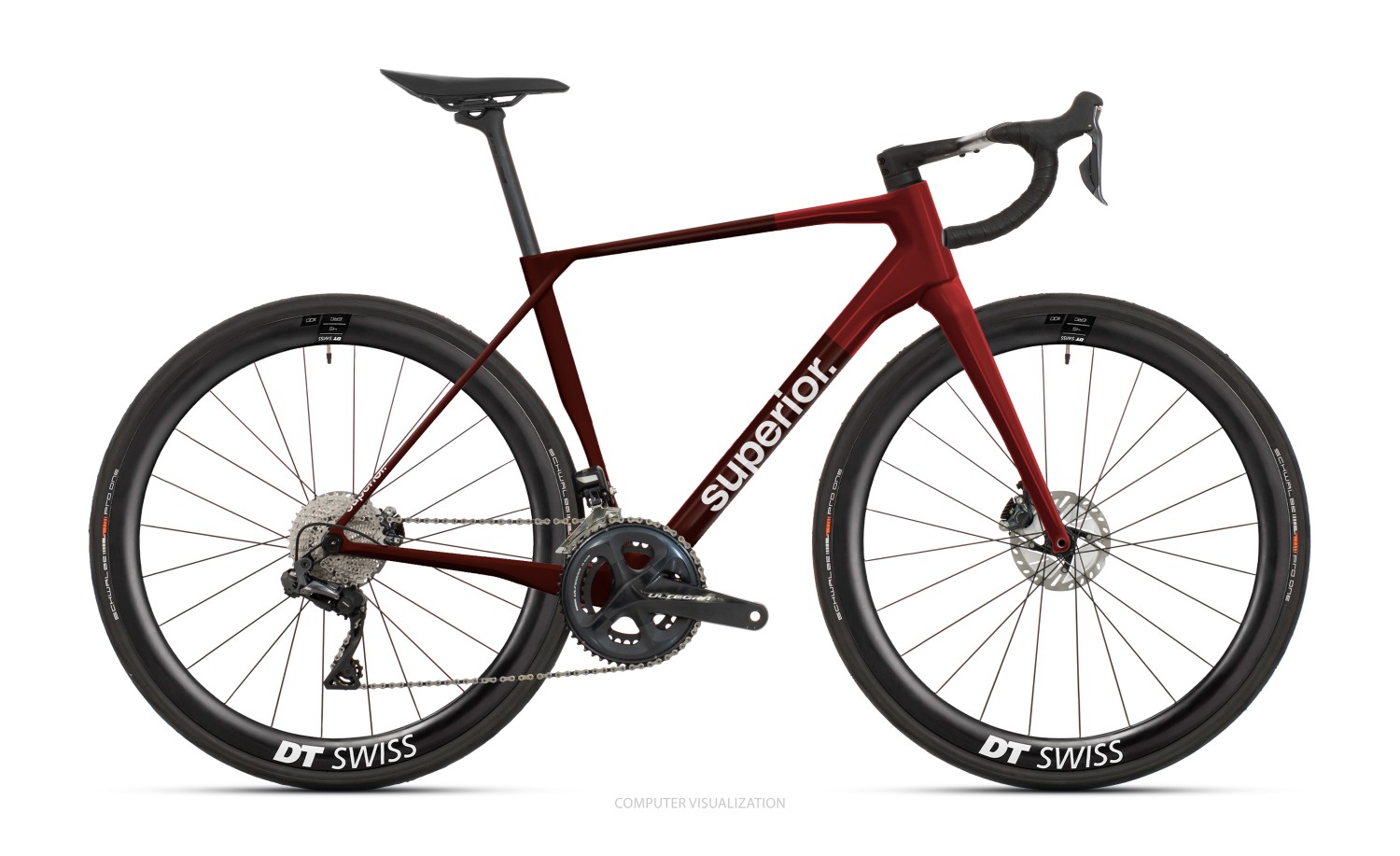 SUPERIOR X-ROAD 9.8 GF - 52cm (S) Gloss Carbon Red