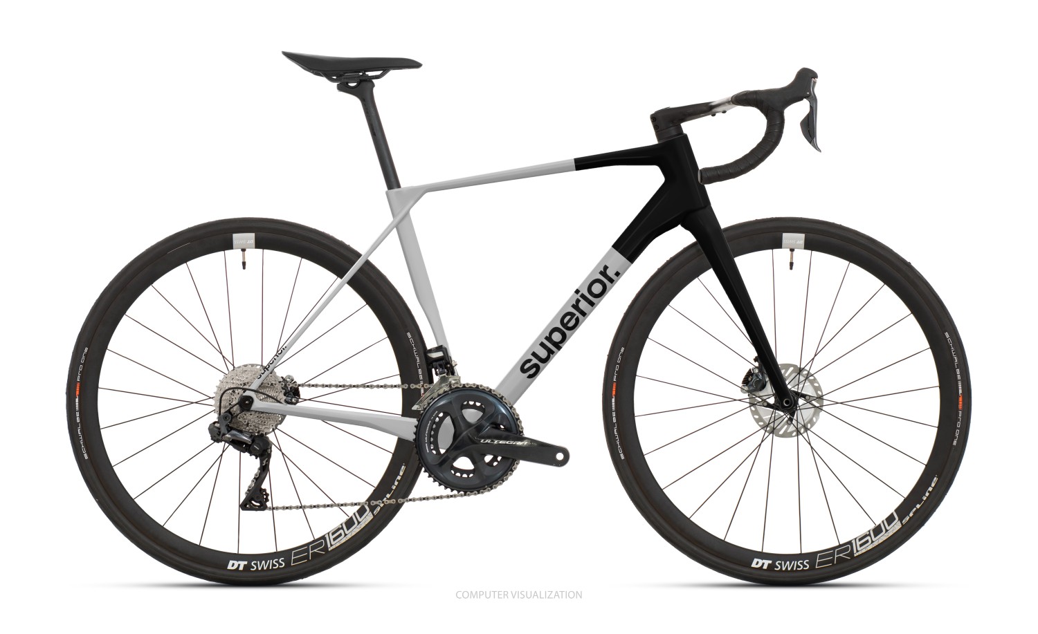 SUPERIOR X-ROAD 6.3 GF - 56cm (L) Gloss Grey / Black