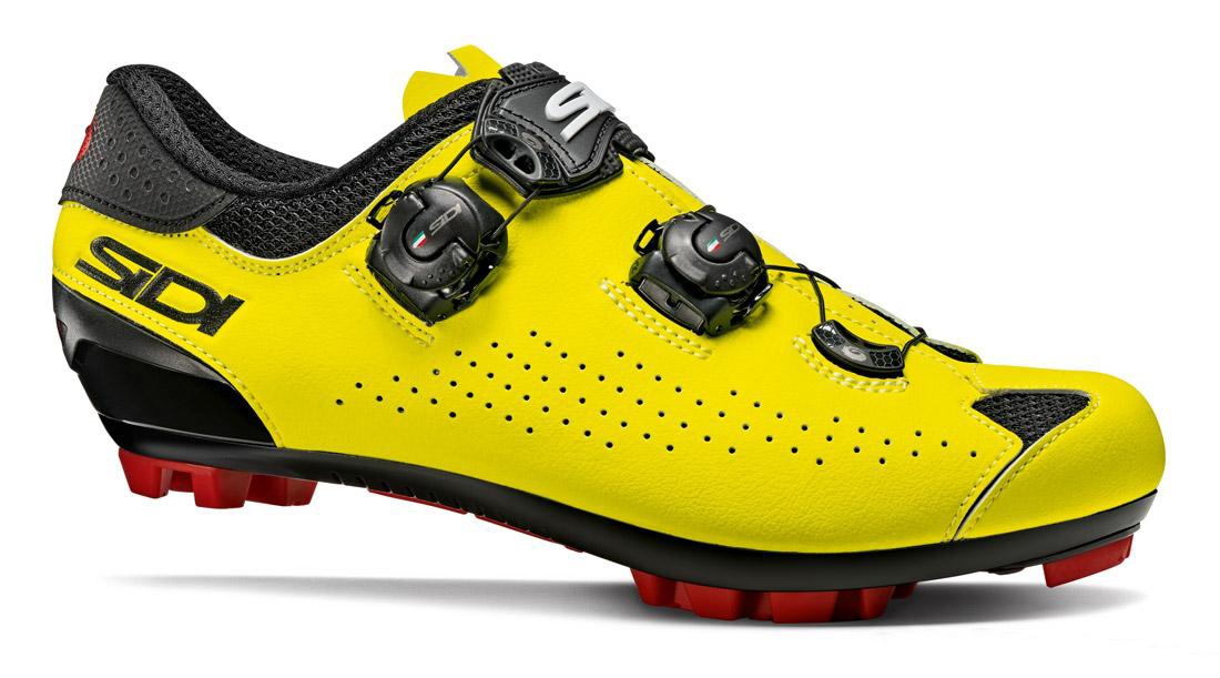 Tretry MTB Sidi Eagle 10 - 42 black/yellow fluo