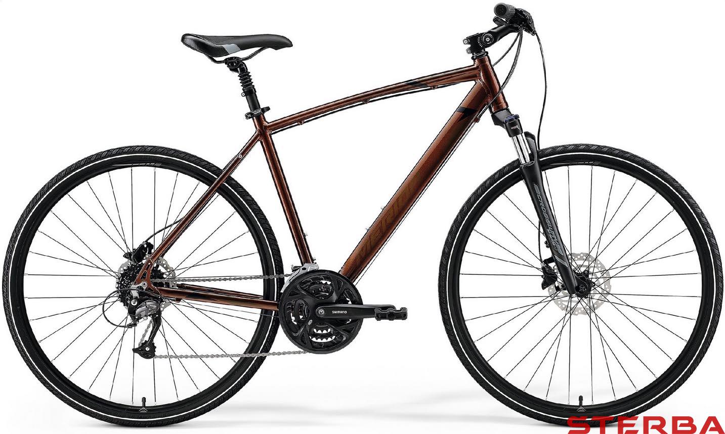 MERIDA CROSSWAY 40 - S-M(48) Bronze(Brown/Black)