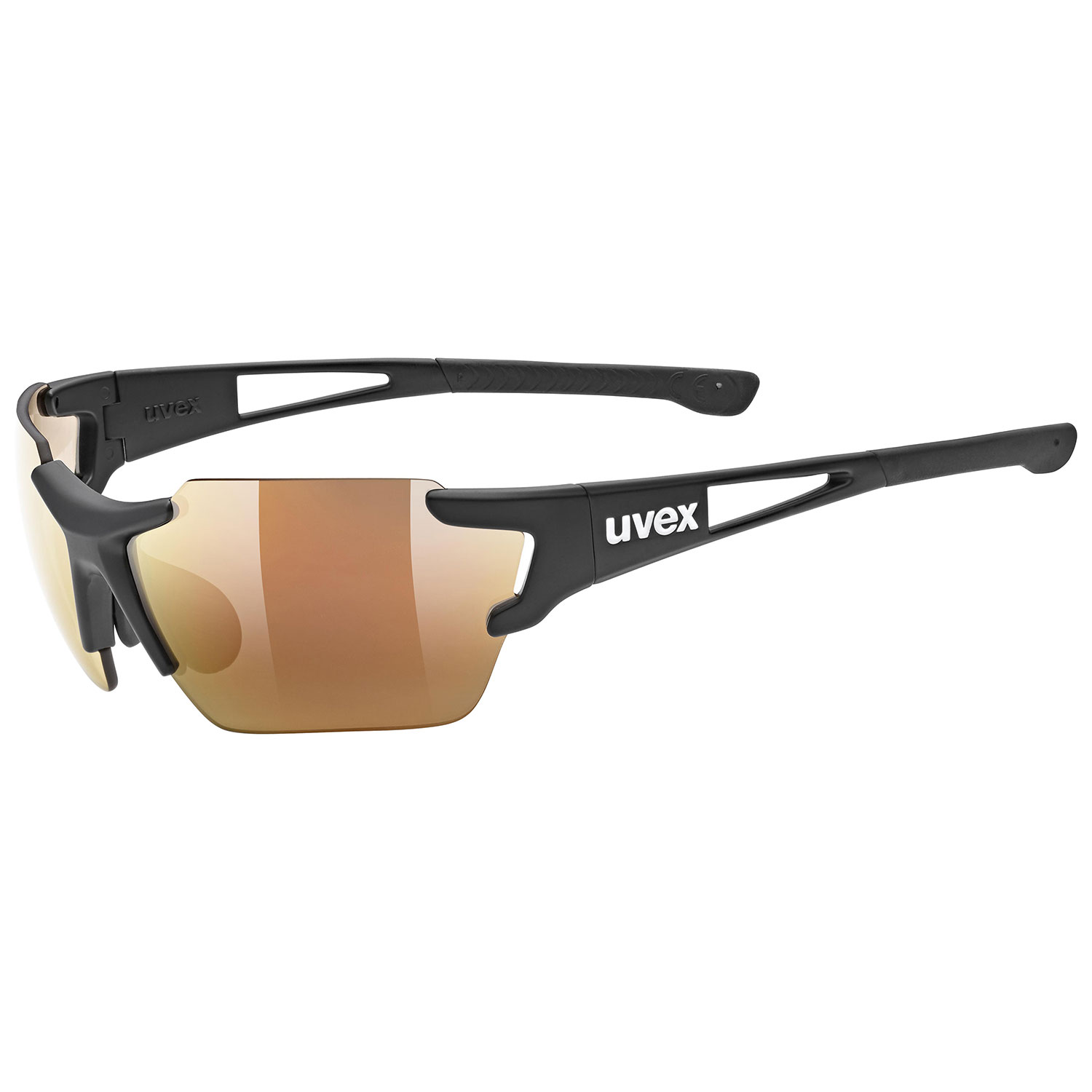 BRÝLE UVEX SPORTSTYLE 803 SMALL RACE VM CV - Uni BLACK/URBAN (2206)