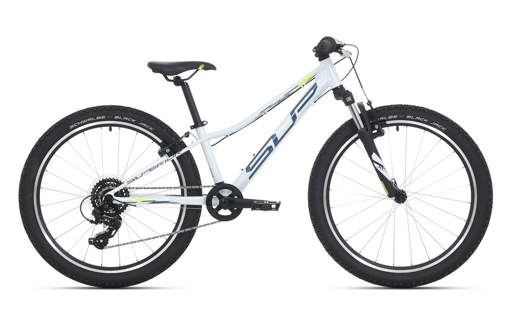 SUPERIOR Racer XC 24 - 24" Gloss White/Blue/Neon Yellow