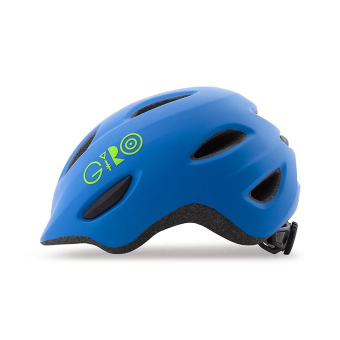 Přilba GIRO Scamp limetka - S Mat Blue/Lime