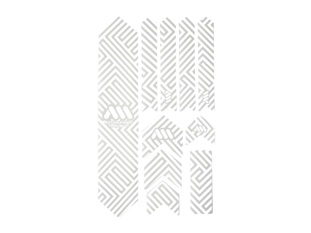 SAMOLEPKA AMS rám XL - white/maze