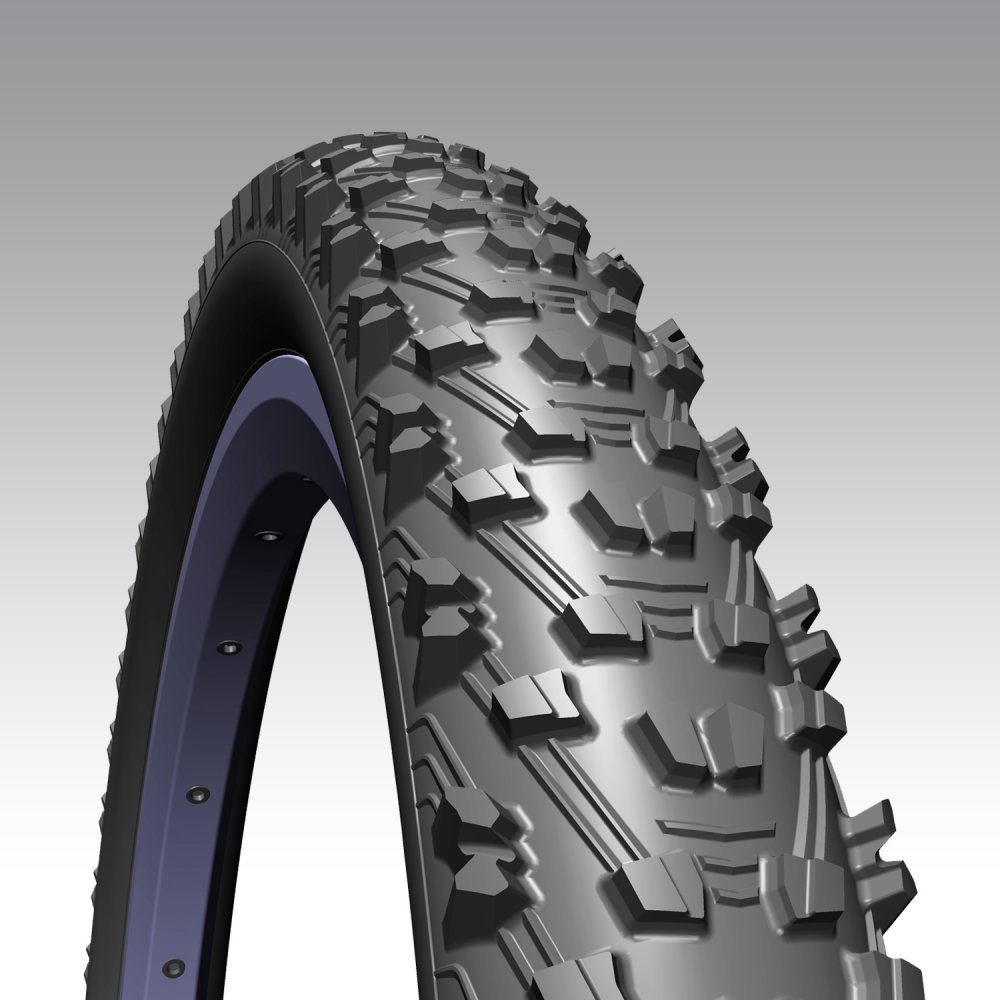 PLÁŠŤ MTBK MITAS CHARYBDIS TD LC Tubeless - 27,5x2,0 černá/šedá