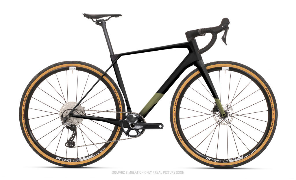 SUPERIOR X-Road Team Issue Di2 GR - 54cm(M) Matte Black/Olive Metallic