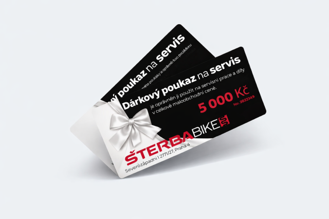 Dárkový poukaz - servis