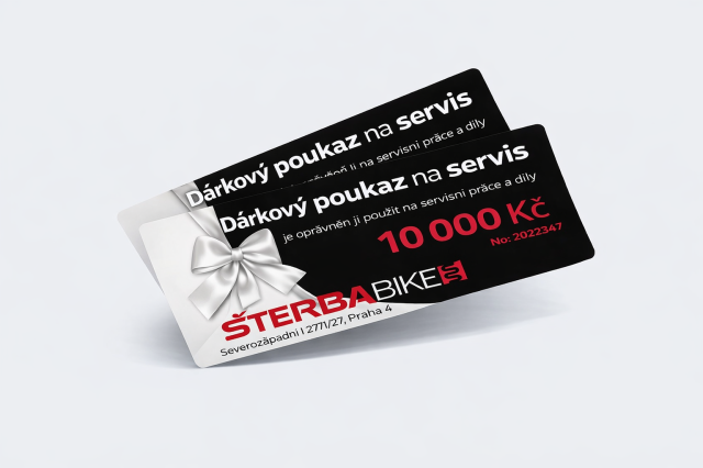 Dárkový poukaz - servis