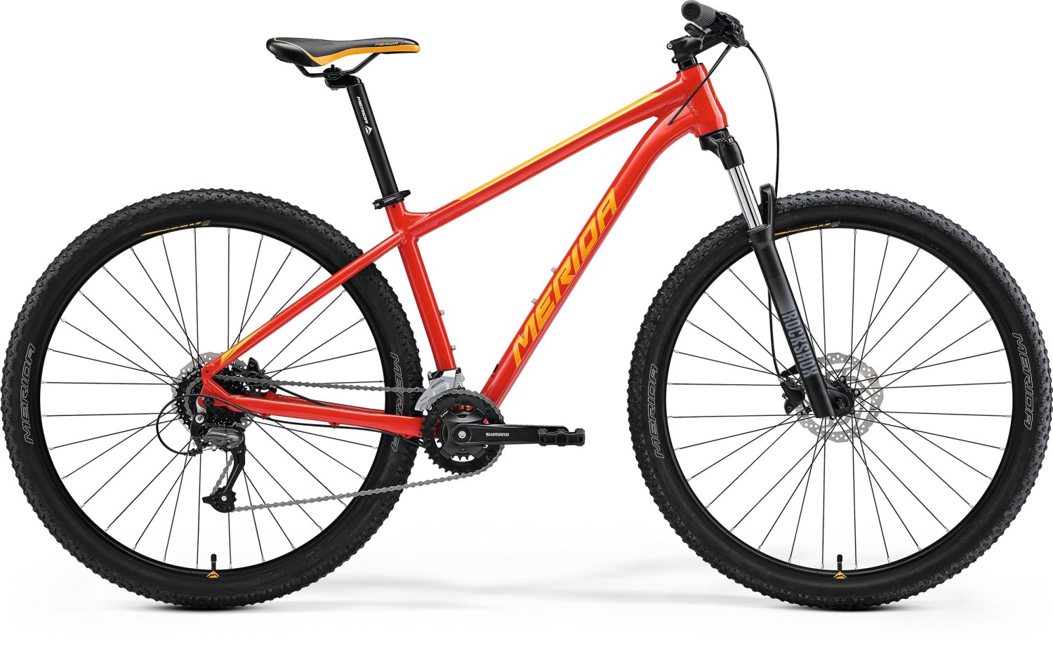 MERIDA BIG.NINE 60-2X 2022 - M(17), Race Red(Orange)